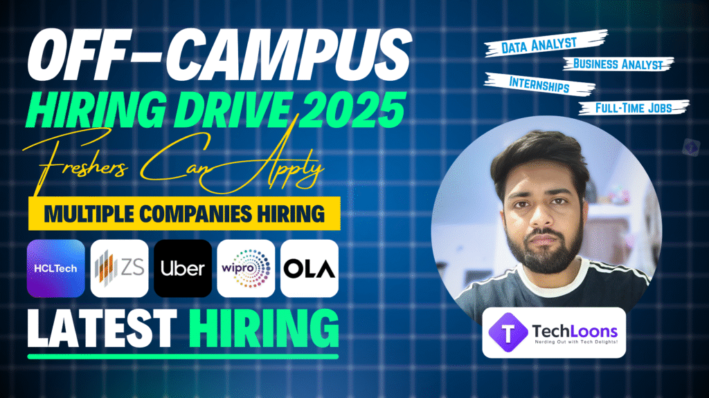 data-analyst-jobs-for-freshers-off-campus-hiring-2025-it-jobs