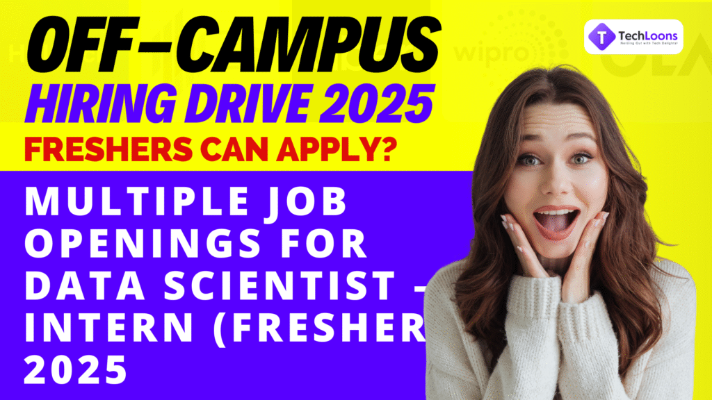 data scientist jobs for freshers 2025